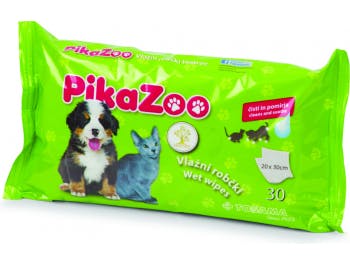PikaZoo vlažne maramice za kućne ljubimice 30 kom