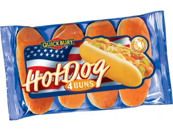 Quickburry Hotdog-Brötchen 250 g