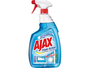 Ajax Triple Action Glass Cleaner Spray 750 mL