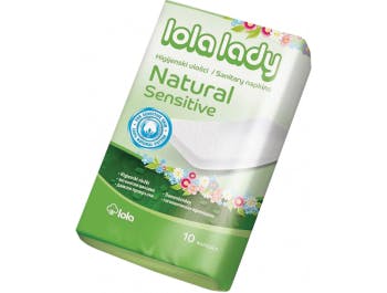 LOLA LADY PLAST / NATURAL sanitary napkins 10 pcs