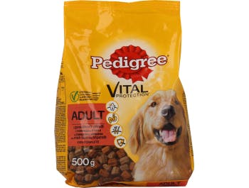 Pedigree Vital Protection Adult dog food with beef and poultry 500 g