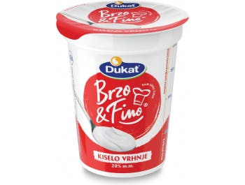 Dukat sour cream 20% m.m. 200 g