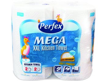 Perfex paper towel two-layer Mega 2 rolls