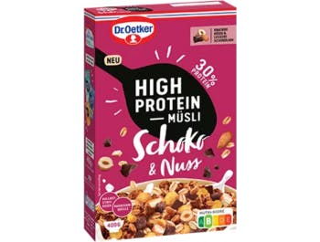 dr. Oetker High Protein Muesli Chocolate and nuts 400 g