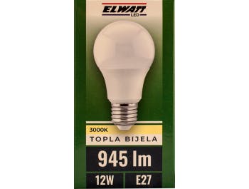 Elwatt LED žarulja 12 W 3000 K