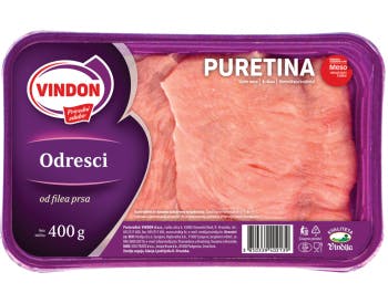 Vindon Turkey breast fillet steaks 400 g