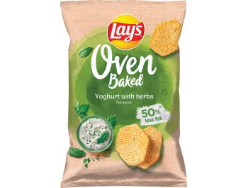 Lay's Oven Baked čips jogurt i bilje, 110 g