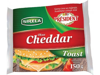 President melted Cheddar cheese 150 g