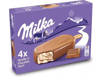 Milka sladoled vanilija i čokolada 4 x 100 ml