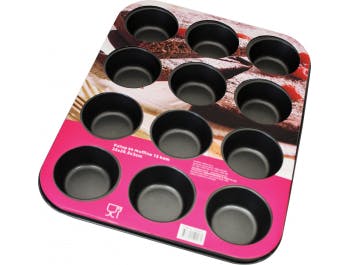 Mold for muffins 35x26.5x3 cm 1x12 pcs