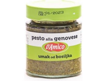 D'Amico Pesto Genovese Basilikumsauce 130 g
