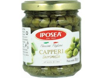Iposea Capers in wine vinegar 180 g