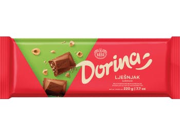 Kraš Dorina cioccolato granella di nocciole 220 g