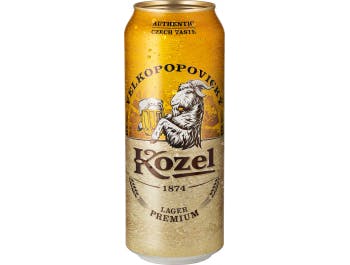 Kozel Lager Premium Light Bier 0,5 l