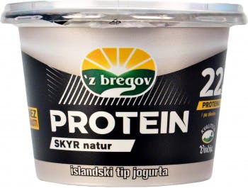 Vindija 'z bregov Protein Skyr Islandský typ jogurtu 200 g