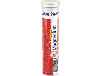 Multivita magnesium effervescent tablets orange 80 g