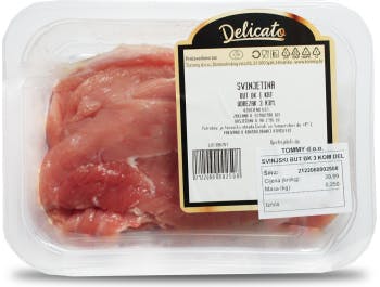 Delicato boneless pork leg 3 pcs
