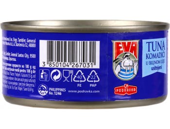 Podravka Eva tuna komadići u biljnom ulju 160 g
