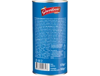 Gavrilović hot dogs in salted water 570 g drained weight 300 g