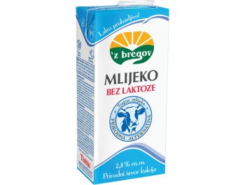 Vindija 'z bregov mlijeko bez laktoze 1 L