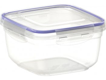 Plastic container with lid 0.9 L