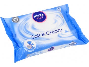 Nivea Baby Soft & Cream Chusteczki nawilżane dla dzieci 20 szt