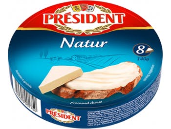 President Tavený sýr Natur 140g