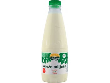 Vindija 'z bregov świeże mleko 3,2% m.m. 1 litr