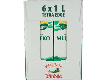 Vindija 'z bregov permanent milk 2.8% m.m. 6x1L