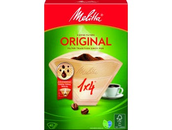 Melitta coffee filter 1x4 40 pcs