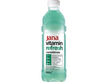 Jana Vitamin Refresh Wasser mit Minz- und Limettengeschmack 0,5 l